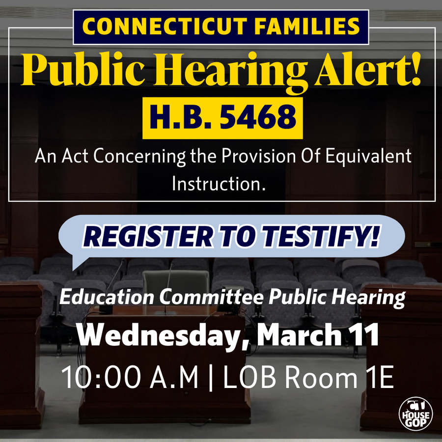 PUBLIC HEARING ALERT: HOMESCHOOL, PRIVATE, & PAROCHIAL SCHOOL RESTRICTIONS